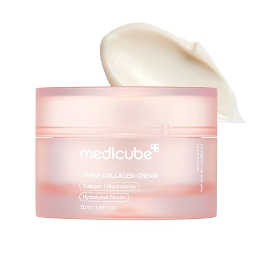 medicube Triple Collagen Cream - Hydrating Moisturizer 1.69 oz