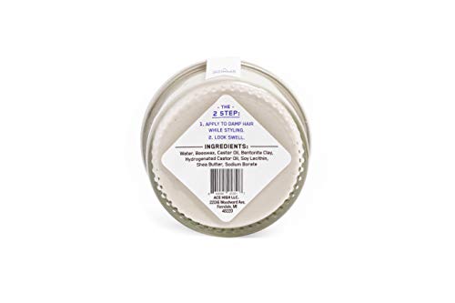 Ace High Unscented Hair Clay - Strong Hold Matte Finish 4oz