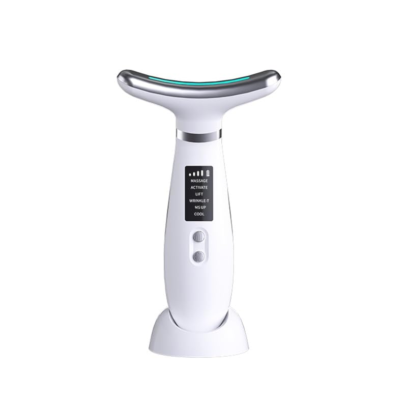 4-Color Red Light Therapy Facial Massager for Face & Neck