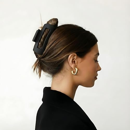 Soft Silicone Claw Clip for Thick Curly Hair – 8hr Hold