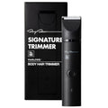 MARLOWE. No. 069 Hair Trimmer for Men, Signature Body Hair Trimmer, Lightweight, Waterproof Personal Groomer with Detachable Stainless Steel & Ceramic Blades, Rechargeable Battery