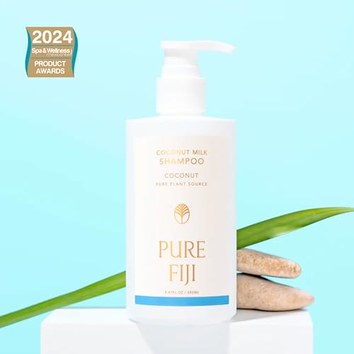 PURE FIJI Coconut Milk Shampoo, Coconut (9.47 Fl. Oz /280ml)