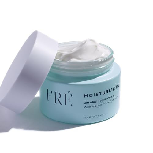 Ultra-Rich Repair Facial Cream, MOISTURIZE ME by Fre Skincare - Hydrating & Moisturizing Face Cream for Fine Lines & Wrinkles - Intense Hydration Skin Cream Face Moisturizer for Dry & Sensitive Skin