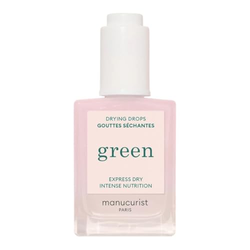 Manucurist Green Fast-Drying Nail Polish Drops - Nourishing Formula, 0.5 fl oz