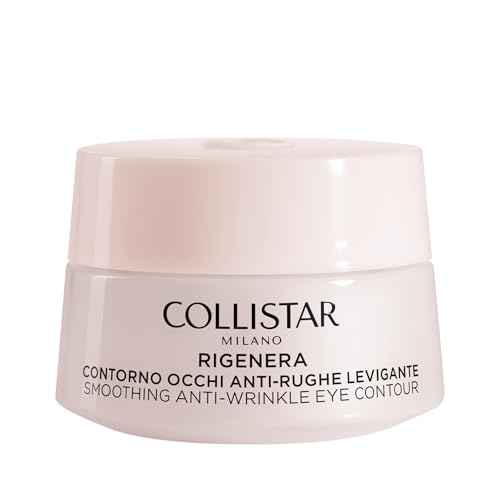 Collistar Rigenera Smoothing Anti Wrinkle Eye Contour 15 ml, 0.5 Fl Oz Made in Italy [italian import]