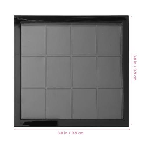 Beaupretty Empty Makeup Palette: Empty Eyeshadow Palette - Makeup Depotting Container for DIY Cosmetics Lipstick Blush Powder