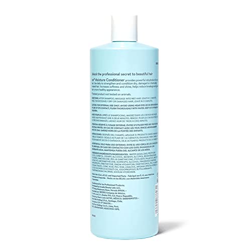 ion Moisture Conditioner, Hydrates Hair and Restores Healthy Appearance, Sulfate Free, Paraben Free, Liter Size