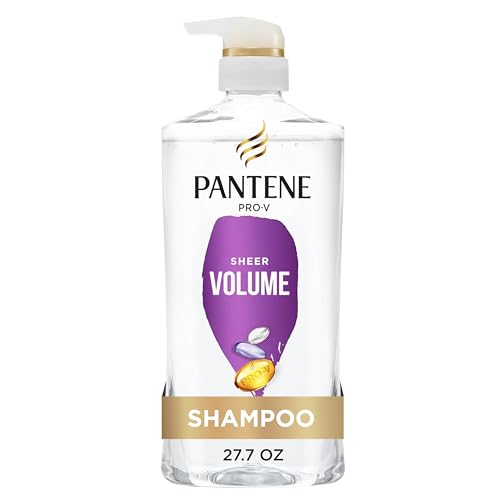 Pantene Sheer Volume Shampoo - 72-Hour Fullness, 27.7 Fl Oz