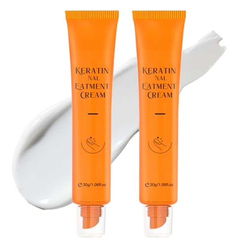 Cuticle Cream with Keratin – Nail Repair & Hydration, 60g (2-Pack)