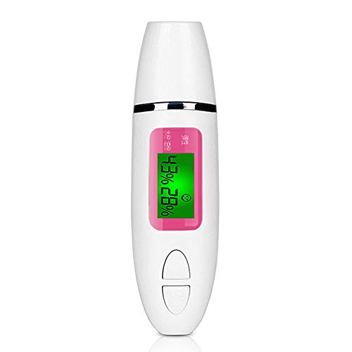 Portable Skin Analyzer with LCD Screen - Moisture & Oil Tester