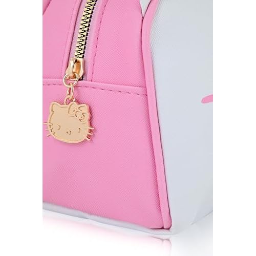Sanrio Hello Kitty Makeup Bag for Women | Hello Kitty PU Leather Travel Toiletry Bag for Women | Make Up Travel Bag Cosmetic Bag Makeup Pouch