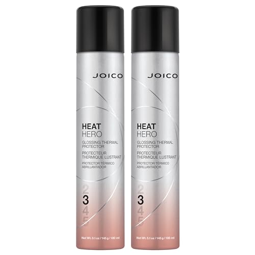 Joico Heat Hero Glossing Thermal Protector | Protect Against Heat and Pollution | Reduce Split Ends & Boost Shine | Perfect for Blowout | For Most Hair Types