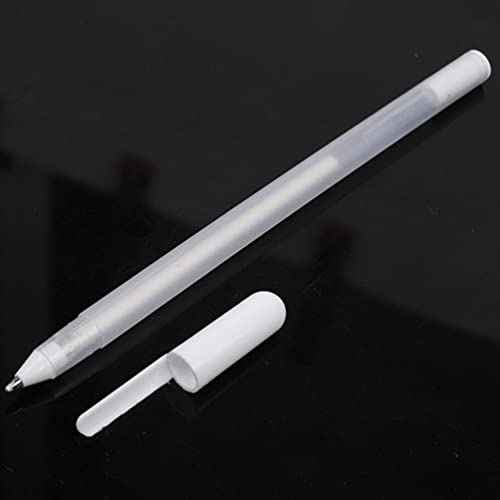 minkissy 6Pcs Eyebrow Mapping Pencil - White Eyebrow Pen White Microblading Markers for Skin Makeup Position Mapping Mark Tools Brow ()