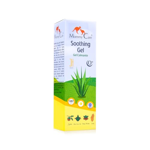 Mommy Care Soothing Gel ? Aloe Vera Formula for Fast-Acting Sunburn & Bug Bite Relief, Cooling & Calming Skincare Solution, 70 ml / 2.03 fl oz