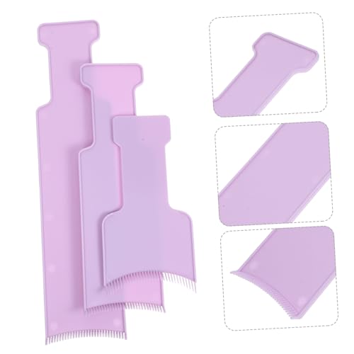 3Pcs Hair Highlighting Board Set - Professional Balayage Foiling Paddle