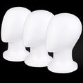 COOKOO Foam Wig Head Stand - 3 Pack Mannequin Display