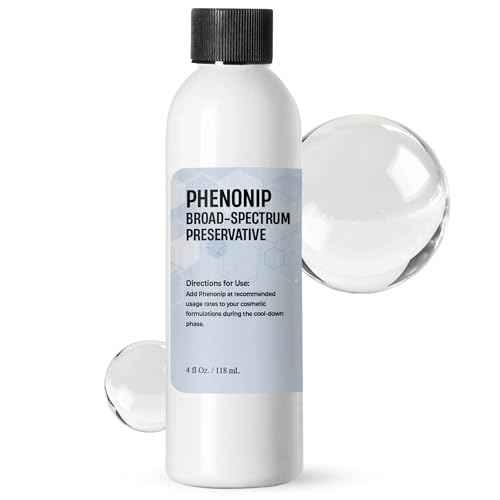 Phenonip (4 Ounce / 118 mL), Phenonip Natural Preservative for Lotion, Cream, Phenonip Organic Preservative DIY Lotion and Scrub by Talsen Chemicals