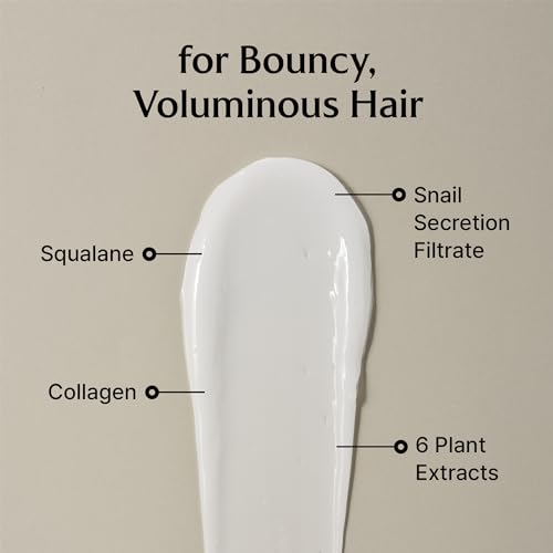 LA'DOR Snail Sleeping Hair Serum - Overnight Leave-In Treatment for Frizzy Hair