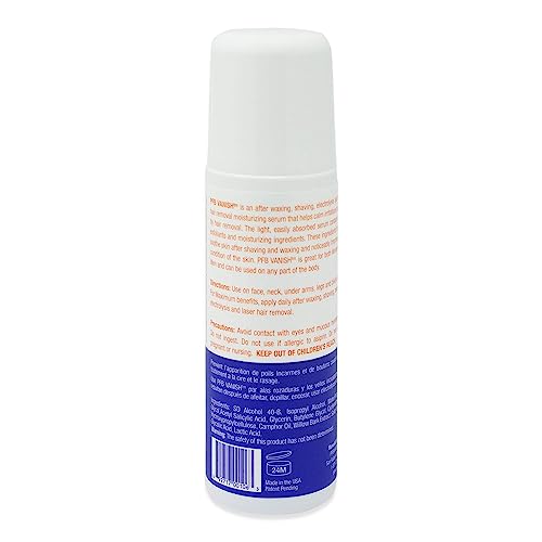 PFB Vanish Razor Bump Stopper Roll On Shaving Gel - Skin Care Treatment for Ingrown Hairs and Razor Burns, 93g