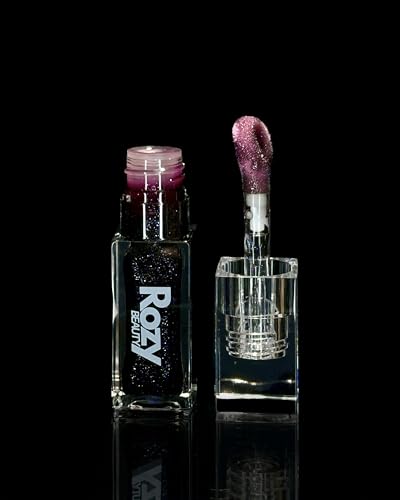 Color Changing Lip Oil Stain – pH-Activated Black to Pink