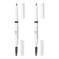 e.l.f. Instant Lift Brow Pencil Dual-Ended, Neutral Brown, 2-Pack