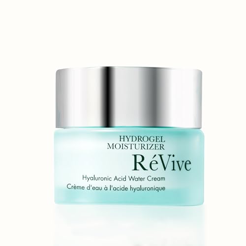 RéVive Hydrogel Daily Face Moisturizer with Peptides - Anti-Aging Water Cream, 1.7 Oz