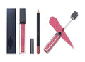 ADEN Liquid Matte Lipstick & Lip Liner Set – Long Lasting