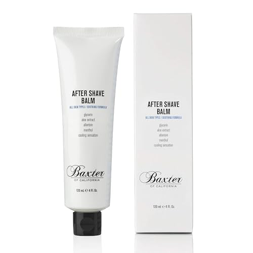 Baxter of California Men's After Shave Balm for Men | Cooling Sensation | 4 fl. Oz (Pack of 1)