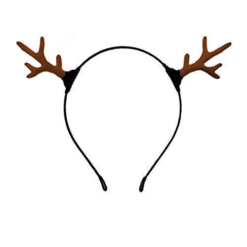 Antlers Hair Clips Hairpin Hair Accessories for Christmas Halloween Party Cosplay Costume SJR02 (Antler Headband)