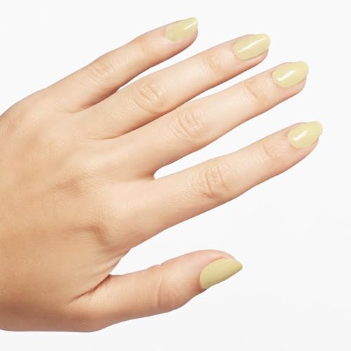 OPI Buttafly Sheer Bright Yellow Nail Lacquer - Long Lasting, Chip Resistant, 7-Day Wear
