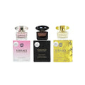 Versace Women's 3-Piece Mini Perfume Gift Set - Travel Fragrance Sampler