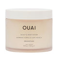 OUAI Scalp & Body Scrub, Melrose Place - Exfoliating Body Scrub with Sugar & Coconut Oil Blend for Smooth, Moisturized Skin - Gentle Scalp Exfoliator for Removing Product Build Up (8.8 Oz)
