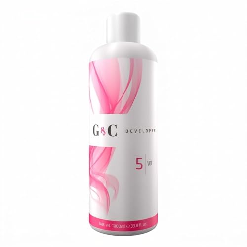 5 Volume Developer with Collagen - Professional Hair Lightening