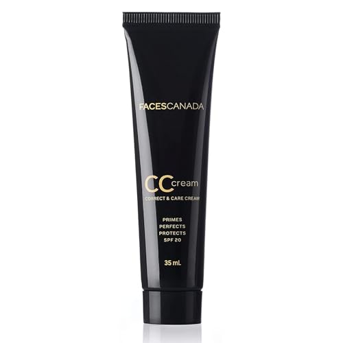 Faces Canada CC Cream with SPF 20 - Lightweight Color Correcting Moisturizer