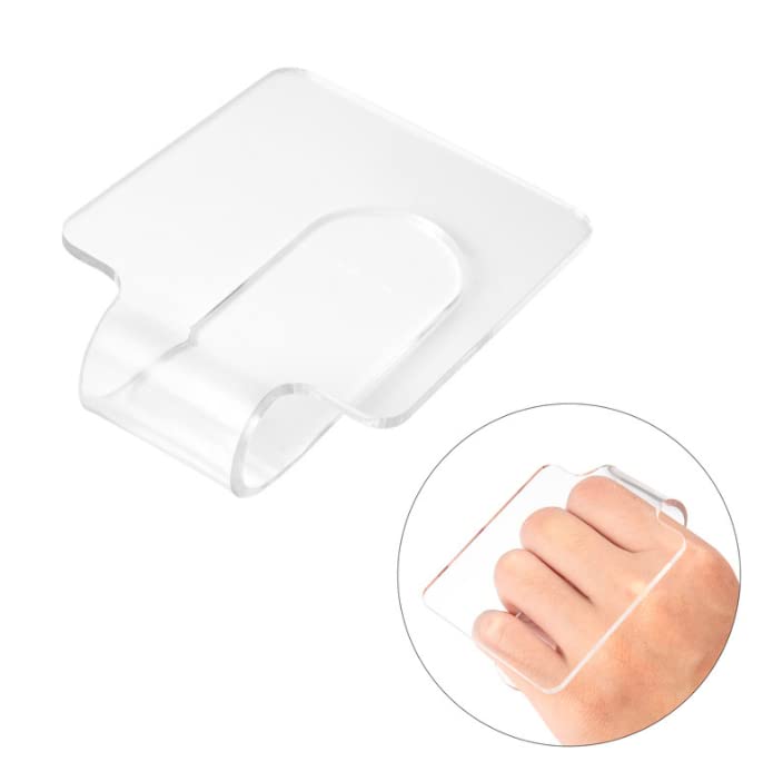 Acrylic Makeup Mixing Palette for Nail Art & Cosmetics - 1 PCS