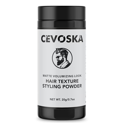 CEVOSKA Texture Powder, Styling Powder for Men, Hair Powder for Men and Women - Versatile Hair Volumizing & Texturizing Powder, Long-Lasting Hold, No Grease, Matte Finish