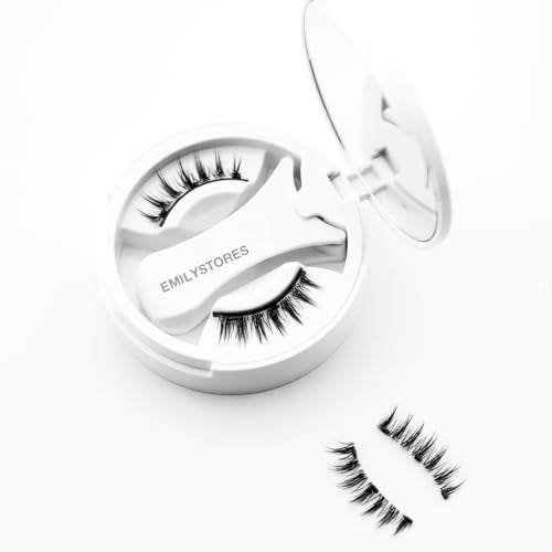 Magnetic Eyelashes Natural Black Reusable with Applicator