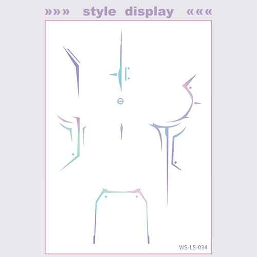 Temporary Tattoos,Cosplay Tattoos Stickers,Cosplay Accessories for Cosplay, Halloween, Birthday and Party Makeup