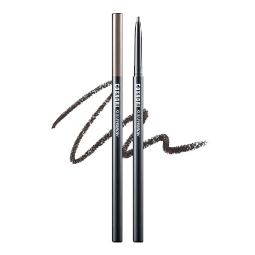COSNORI Slim Eyebrow Pencil 03 Dark Choco - 2mm Micro-Fine