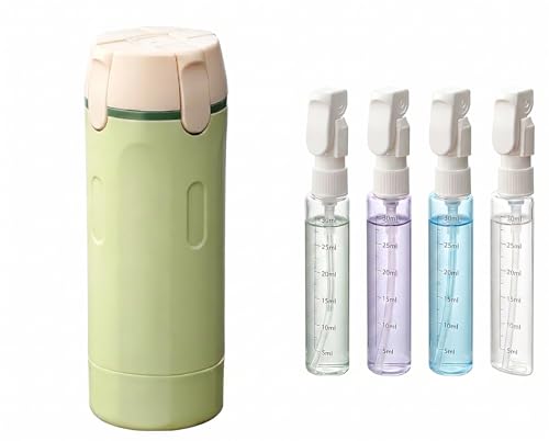 ONCIDO 4-in-1 Travel Dispenser Bottle - Leak-Proof Pump for Toiletries
