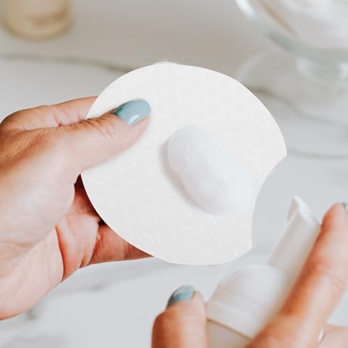 Beavorty Cotton Pads 900pcs Non-Woven Makeup Remover Facial Cleansing Rounds