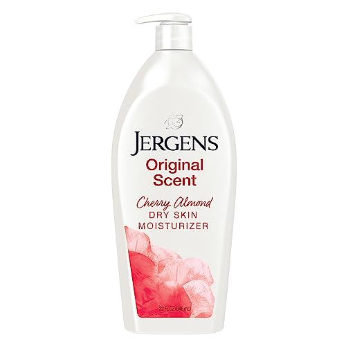 Jergens Original Scent Dry Skin Lotion, Body and Hand Moisturizer for Long Lasting Skin Hydration & Ultra Healing Dry Skin Moisturizer, Body and Hand Lotion for Dry Skin