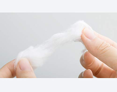 Hedume Organic Pure Cotton Balls - Soft & Absorbent (1200 Count, 12 Pack)