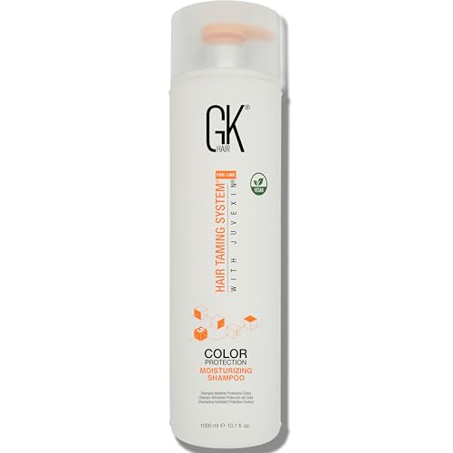 GK HAIR Vegan Color Treated Moisturizing Shampoo for Women Deep Conditioning Hair Mask with Keratin and Argan Oil Frizz Control Hydrate Treatment for Dry Damaged Hair ? 33.8 Ounce