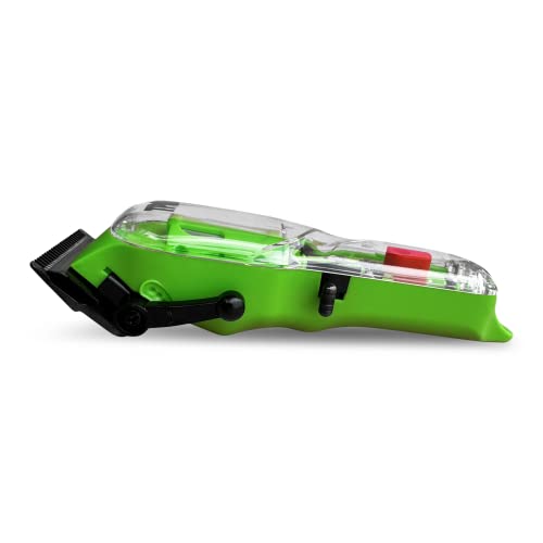TPOB Green Slime 2 Barber Hair Clippers Set with Matte Case & Fade Blade for Men