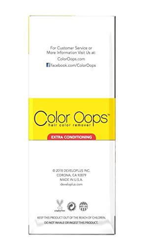 Developlus Color Oops Color Remover (Extra Conditioning) (2 Pack)