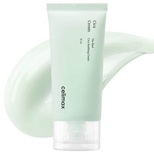 celimax Ji.Woo.Gae Cica BHA Blemish Toner Pad (60 Pads) + The Real Cica Soothing Cream 50ml Bundle