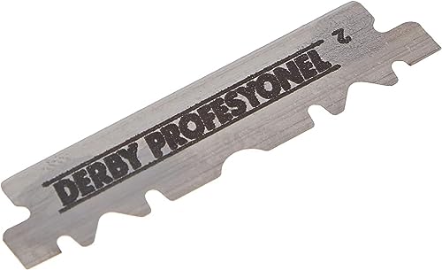 Derby Premium Single Edge Razor Blades for Straight Razors - 100 Pack