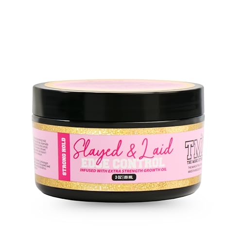 Edge Control Gel – Flake-Free, Strong Hold for Natural Hair