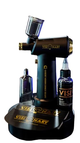 Pro Airbrush Kit with Wireless Charging & Stencil